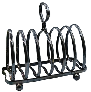 Argent fini ustensiles de cuisine porte-pain organisateur de nourriture porte-pain porte-pain dernière arrivée porte-pain en métal - Product Image 3