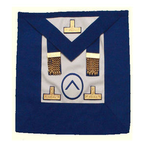 Factory-Made Real Lambskin <b>Leather</b> FREEMASON Royal Arch Principals <b>Apron</b> Royal Canadian Chapter Regalia Waist <b>Apron</b> - Product Image 3