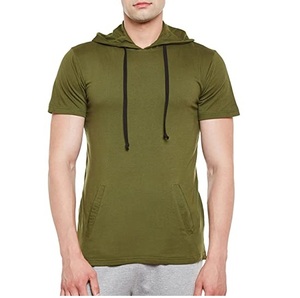 Venta caliente Nueva llegada Camiseta con capucha para hombre con OEM personalizado Precio barato al por mayor - Product Image 1