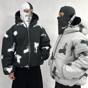 เสื้อโค้ทขนแกะเนื้อนิ่มกันน้ำกันลมสำหรับผู้ชายเสื้อโค้ทขนแกะให้ความอบอุ่นสำหรับฤดูหนาว - Product Image 1