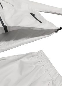 Ensemble de survêtements coupe-vent rétro unisexe coupe-vent d'hiver à manches longues, fermeture éclair complète, séchage rapide, course à pied, survêtement de sport - Product Image 3