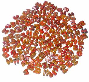 โมร็อกโกตะเข็บพลอยคู่อาเกตคู่คู่จับคู่คู่โมร็อกโกตะเข็บอาเกตอาเกตตะเข็บแบนอาเกต Cabochon สำหรับเครื่องประดับ - Product Image 4