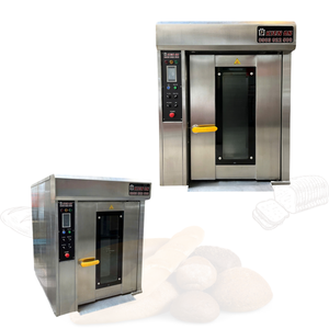 เตาอบแบบหมุนมี8ถาดเครื่องทำเบเกอรี่แบบ1200X1900X1700Mm ใหม่เตาอบแบบหมุนสำหรับอุตสาหกรรม - Product Image 1