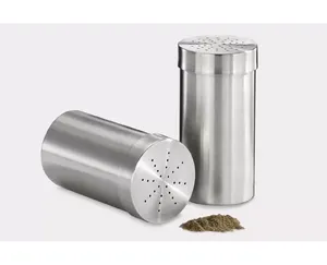 Nouveau pot à épices en gros de qualité supérieure outils pour épices aux herbes dernière salière et poivrière en bois fini naturel salière et poivrière - Product Image 2