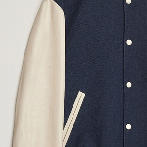 Transpirable Cómodo Uso al aire libre Hombres y mujeres Varsity Jacket Ropa de moda más vendida Chaquetas universitarias genuinas - Product Image 3