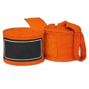 Recién llegado, envolturas de mano de algodón impresas personalizadas, muñeca elástica, malla de boxeo con logotipo personalizado - Product Image 4