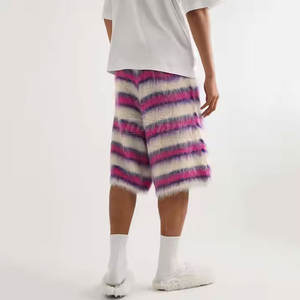 Private Label <b>Men</b> Cotton/Wool Mid Waist Elastic Solid Casual <b>Shorts</b> <b>Lightweight</b> - Product Image 3