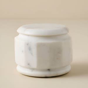 Boîte à bijoux élégante et classique en marbre, décoration d'intérieur élégante, cadeau de mariage rectangulaire, organisateur de rangement pour souvenir de mariage pour hommes et femmes - Product Image 5