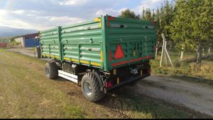 Remorques agricoles hydrauliques à 2 essieux certifiées qualité, neuves ou d'occasion, avec benne basculante, moteur, engrenage, agriculture, roulement haute sécurité, composant principal - Product Image 4