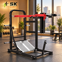 SK China Factory Wholesale Strength Training Equipment Plate Loaded Pendulum Squat Machine OEM ODM Gym Supplier
