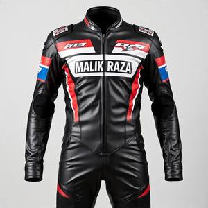 Diseño personalizado completo por Malik Raza Motorcycle Leather Suit Factory | Hecho por encargo y servicio OEM de etiqueta privada - Product Image 6