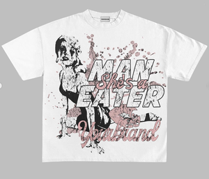 เสื้อยืดโอเวอร์ไซส์ทรงบ็อกซี่ สไตล์ฮิปฮอป ผ้าคอตตอนหนา 300 กรัม ระบายอากาศได้ดี เป็นมิตรกับสิ่งแวดล้อม  แบบยูนิเซ็กส์  สีสันปรับแต่งได้ สำหรับผู้ชาย - Product Image 1