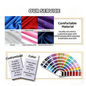 ชุดเชียร์ลีดเดอร์ ผ้าเนื้อนุ่ม ยืดหยุ่น สีสันสดใส สำหรับการแสดงที่กระตือรือร้น - Product Image 5