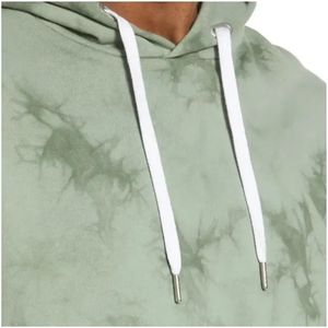 Sweat à capuche pour homme, automne-hiver, vente chaude, couleur unie personnalisée, streetwear, tricoté, décontracté, polaire - Product Image 6