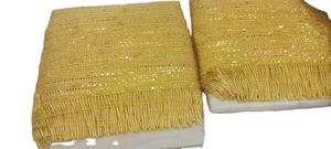 2025 Custom Color Gold Rayon Double Bullion Fringe Trim Roll for <b>Uniform</b> & <b>Costume</b> Decoration for Sale in Low MOQ - Product Image 3