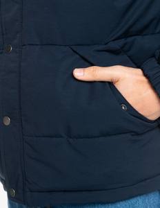 Veste matelassée à bulles pour hommes, décontractée, confortable, élégante, coupe ajustée, chaude, manteau à capuche, fermeture éclair, vente en gros en usine - Product Image 6