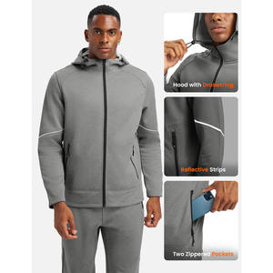 Conjuntos de 2 Piezas de Sudadera con Capucha y Pantalones Deportivos para Hombre con Diseños Personalizados, 100% Algodón, Impresión de Logotipo Personalizada, Conjuntos Deportivos, Chándales Unisex - Product Image 5