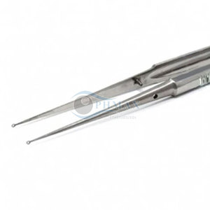 Fórceps de punta de microanillo duraderos, suministro de instrumentos quirúrgicos de acero inoxidable reutilizables, microanillo de punta de fórceps, punta fina - Product Image 6