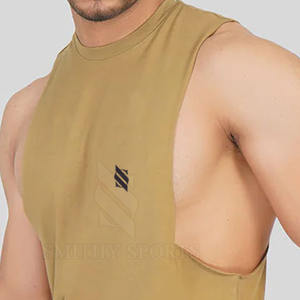 เสื้อกล้ามเล่นกีฬาแขนกุดสำหรับผู้ชายเสื้อกล้ามออกกำลังกาย - Product Image 4