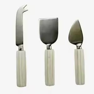 Juego de queso de diseño antiguo de acero inoxidable, mango de Color plateado, perfecto uso de mesa elegante, cubiertos de comedor, cubiertos - Product Image 6