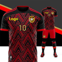 Maillot de football imprimé version supporters, équipe nationale du Venezuela et de Thaïlande, sublimation intégrale, Spandex/Polyester 220g, personnalisable, le plus vendu