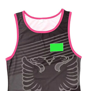 Singlet de Lucha Libre Sublimado de Calidad Superior, Diseño Profesional, Hecho a Medida para Entrenamiento y Competencia en Equipo - Product Image 2