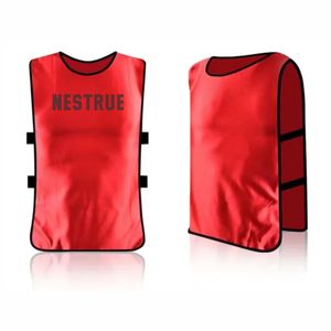 Baberos de entrenamiento de malla Chalecos de malla deportivos Personalizados Baratos Chalecos de entrenamiento de fútbol de baloncesto Baberos de fútbol reversibles - Product Image 6