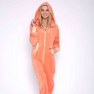 Premium Quality <b>Womens</b> Fleece <b>Onesie</b> Soft and Cozy <b>for</b> Everyday Wear & Relaxation Casual Style Embroidered & Breathable - Product Image 1
