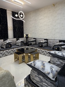 Sofá estilo Majlis árabe, diseño clásico, elegante conjunto para sala de estar, asientos de esquina de lujo, diseño que ahorra espacio - Product Image 4