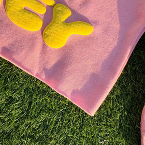 Nouvelle broderie personnalisée mode luxe 400G bouffantes coton polaire à capuche poids lourd surdimensionné Boxy à capuche - Product Image 6