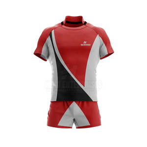 Conjunto de uniformes de sarga de aparejos sublimados de rugby americano estirable de calidad superior 2024/25 - Product Image 1