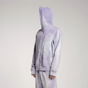 Sudadera con capucha y cremallera completa de alta calidad para hombres y mujeres, cómoda y elegante, perfecta para ropa informal y actividades al aire libre - Product Image 2