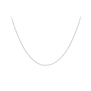 Collana in Argento Sterling Stile Classico Religioso, Placcata Oro o Oro Rosa, con Perle e Zirconi, Lunghezza 50 cm, Regalo di Nozze con Fiore in Zirconia - Product Image 1