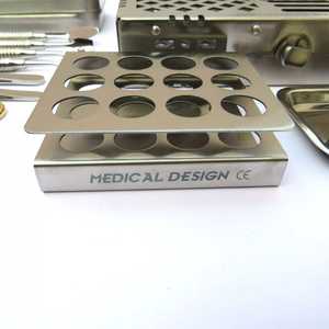 Juego de Instrumentos Quirúrgicos Dentales de Acero Inoxidable Reutilizables Manuales para Implantes Dentales, Certificación MOL, Injerto Óseo de Fibrina Rica en Plaquetas, GRF - Product Image 2