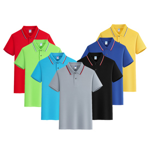 Premium Quality Men's for <b>Polo</b> T-<b>Shirt</b> Custom Logo Printed Polyester Blank <b>with</b> Button Decoration Factory Price - Product Image 2