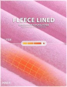 Sweat-shirt pour femme en tricot d'hiver de qualité supérieure, 100% coton, anti-boulochage, séchage rapide, style streetwear, manches longues, pull-over, couleur personnalisée - Product Image 4