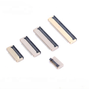 Conector FFCFPC de 10, 12, 20, 24, 30, 32, 40 Pines, Paso de 0.5mm, 0.8mm, 1.0mm, 1.25mm, 2.54mm, ZIF SMT, Cable FPC FFC, Conectores para PCB - Product Image 1