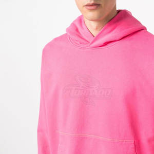 Sweat à capuche délavé à l'acide pour hommes, design décontracté et léger pour l'hiver, vêtements de base pour adultes avec col à capuche - Product Image 6