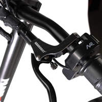 Trottinette électrique D6+2.0, pneus de 10 pouces, moteur 1000W, batterie 52V 26.1Ah, vitesse 40 mph, autonomie 40 miles, charge utile 330 lbs, double suspension hydraulique