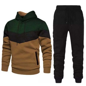 Vente chaude tenues survêtement vêtements de sport survêtements décontractés survêtement gymnases musculation entraînement jogging vêtements deux pièces ensemble - Product Image 5