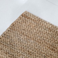 100% fibre naturelle tissu laine Jute mélange fabricant indien usine rustique à la main tissé à la main chanvre Sisal Jute tapis tapis tapis