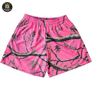 กางเกงวิ่งออกกำลังกายของผู้ชายกางเกงขาสั้นพิมพ์ลายพิมพ์ซับลิเมชันสำหรับใส่เล่นกีฬา - Product Image 2