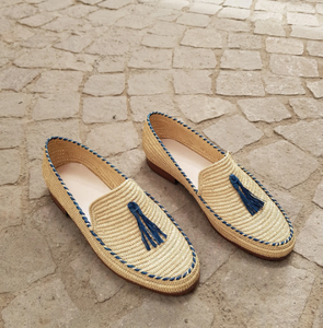 Collection de chaussures en raphia faites à la main, chaussures marocaines - Product Image 1
