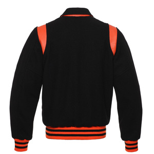 Wholesale <b>Men</b> Custom Cotton Fleece <b>Baseball</b> <b>Jacket</b> Letterman Blank Varsity <b>Jacket</b> Customized Design <b>Men</b> Varsity <b>Jacket</b> - Product Image 2