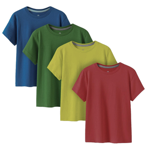 UE Standard 200 GSM Corduroy O-Neck Girls T-Shirt 3-Pack Custom Graphic Short Sleeve Eco-Friendly Respirant Appliques - Product Image 6