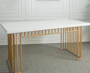 Table à manger italienne en marbre de luxe de qualité supérieure, petite Table et chaise de Style moderne pour la maison - Product Image 6