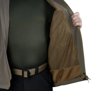 Veste coupe-vent à capuche pour homme (niveau 5) imperméable, coupe-vent, respirante, en spandex/nylon, fermeture éclair VENTUS - Product Image 5