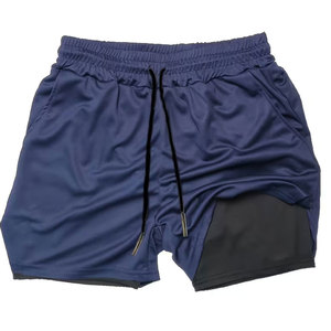 Stylish Solid Casual Running <b>Shorts</b> for <b>Men</b> Breathable <b>Quick</b> <b>Dry</b> Material for Sports Training Jogging and Daily Workout - Product Image 1