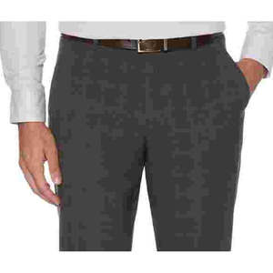 Pantalones de Vestir Modernos para Hombre Perry Ellis, Corte Moderno, Color Gris Jaspeado, Talla 40X32 - Product Image 2