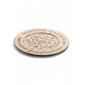 Plato Decorativo Ecológico de Nácar Marrón para Decoración de Mesa y Eventos Sostenibles de Vietnam - Product Image 2